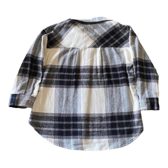 NWT-ZARA GIRLS-BLACK & WHITE SHACKET-SIZE 6 - Picture 5 of 5